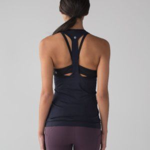 lululemon Swiftly Tech T-Back: Midnight Navy